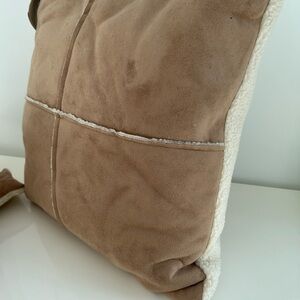 Pottery Barn down cushions with covers (2)